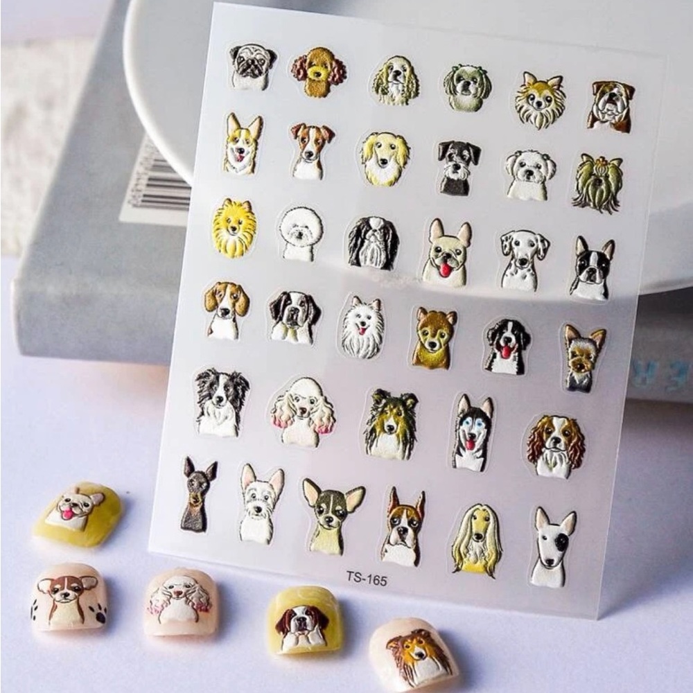 Dog Nail Decals